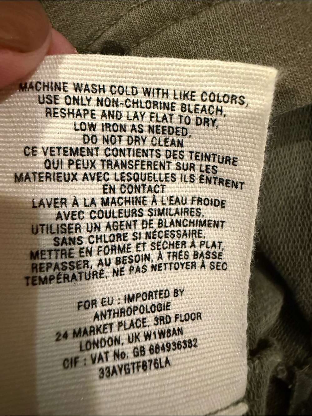 Saturday Sunday Anthropologie Olive Green Utility Jacket Cargo Drawstring Medium - Picture 15 of 15